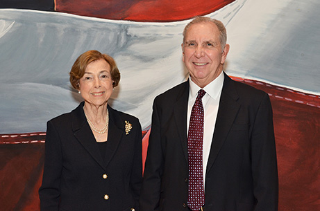 Ambassador Carla Hills and President Michael Young