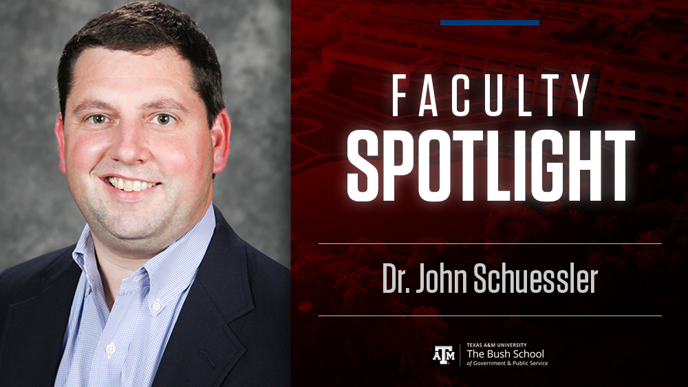 Faculty Spotlight: John Schuessler