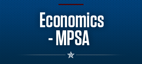 Economics-MPSA Bachelor’s/Master’s 5-Year (3+2) Program