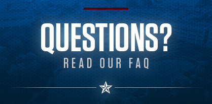 Questions? Read our FAQ