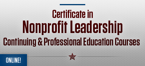 Online Nonprofit Leadership Certificate Course