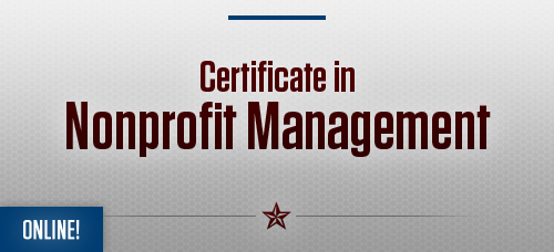 Online Nonprofit Management Certificate