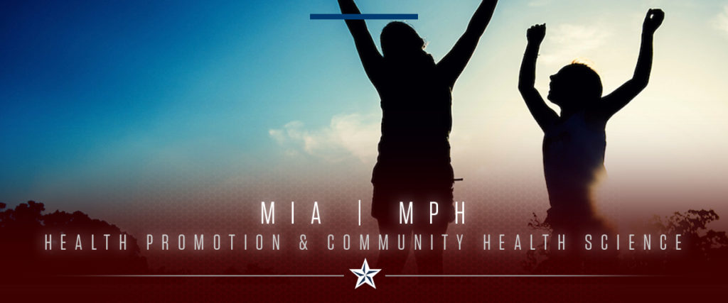 MIA | MPH: Health Promotion and Community Health Science Option