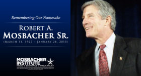 Remembering our namesake | Robert A. Mosbacher Sr.