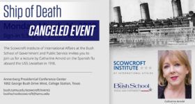 Canceled Event | Ship of Death with Catharine Arnold