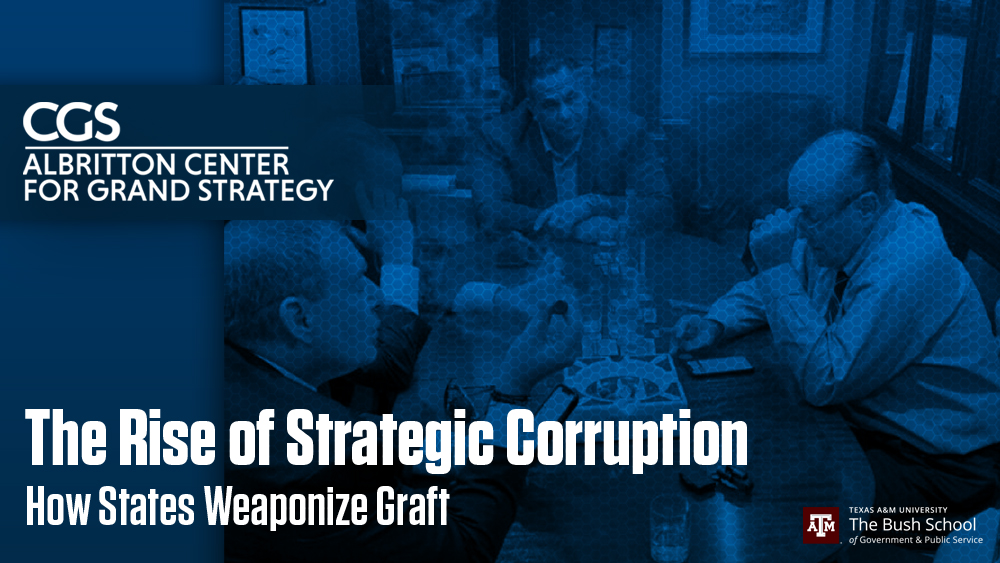The Rise of Strategic Corruption