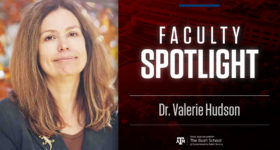 Dr. Valerie Hudson - Faculty Spotlight