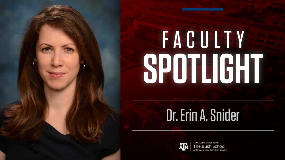 Dr. Erin A. Snider - Faculty Spotlight