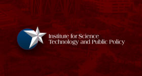 ISTPP Logo on Maroon Background