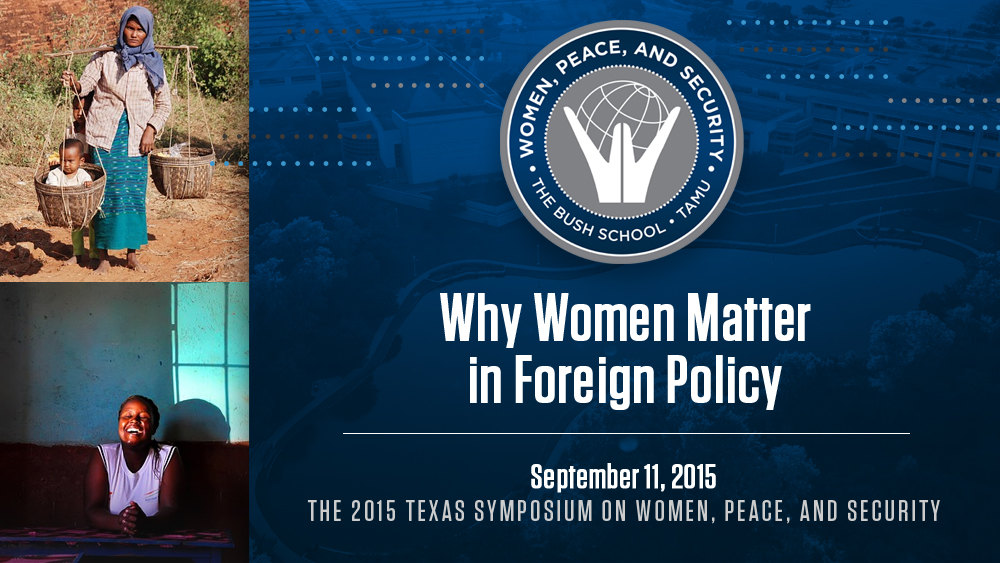 National Security and Women's Insecurity Why Women Matter in Foreign Policy