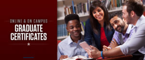 Online & On Campus | Graduate Certificates