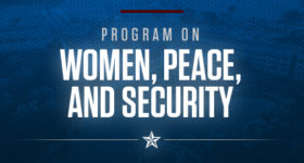 Program on Women, Peace, and Security