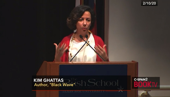 Kim Ghattas speaking