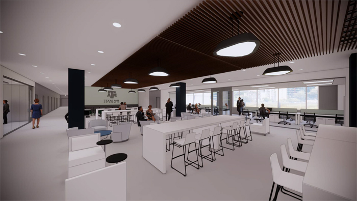 Photo rendering of Allen Building Renovations
