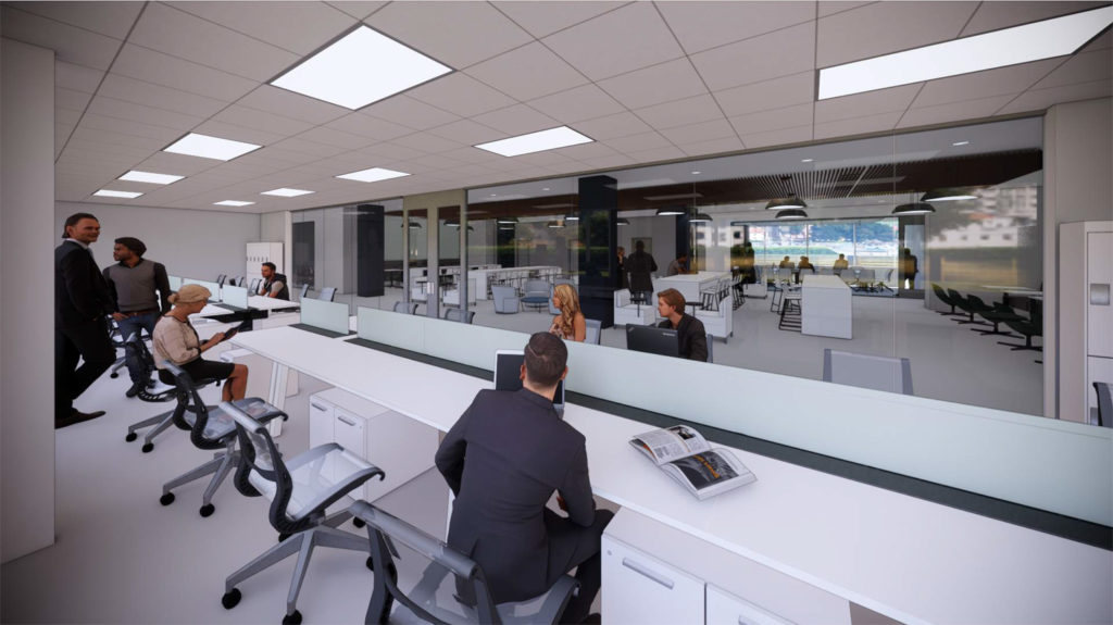 Photo rendering of Allen Building Renovations