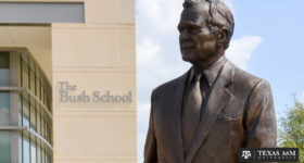 Bush Statue