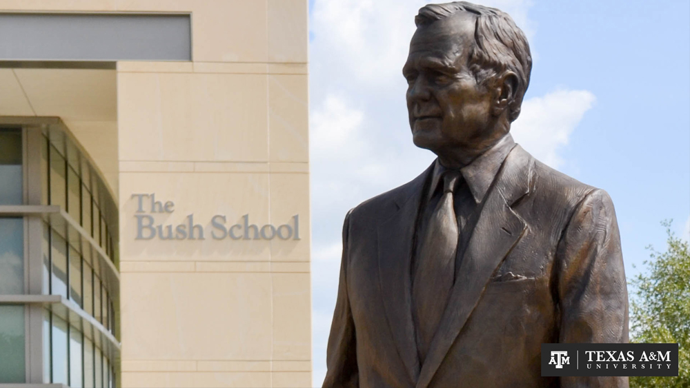 Bush Statue