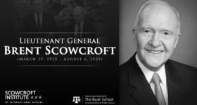 Lt. Gen. Brent Scowcroft (March 19, 1925 - August 6, 2020)