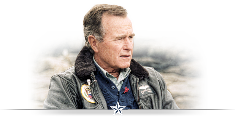 Photo of President George H.W. Bush