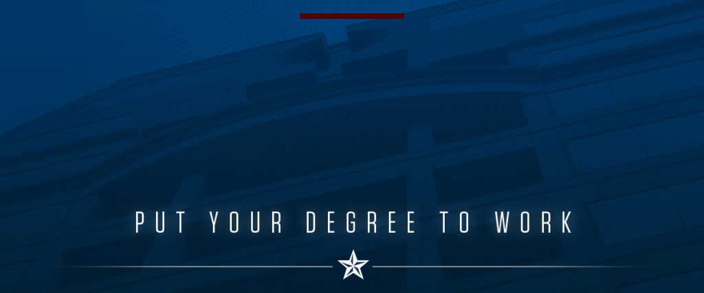 Put Your Degree To Work