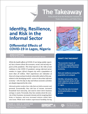 The TakeawayIdentity, Resilience, and Risk in the Informal Sector