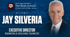 Photo of Jay Silveria - the new executive director of the Washington, DC, Bush School Teaching Site.