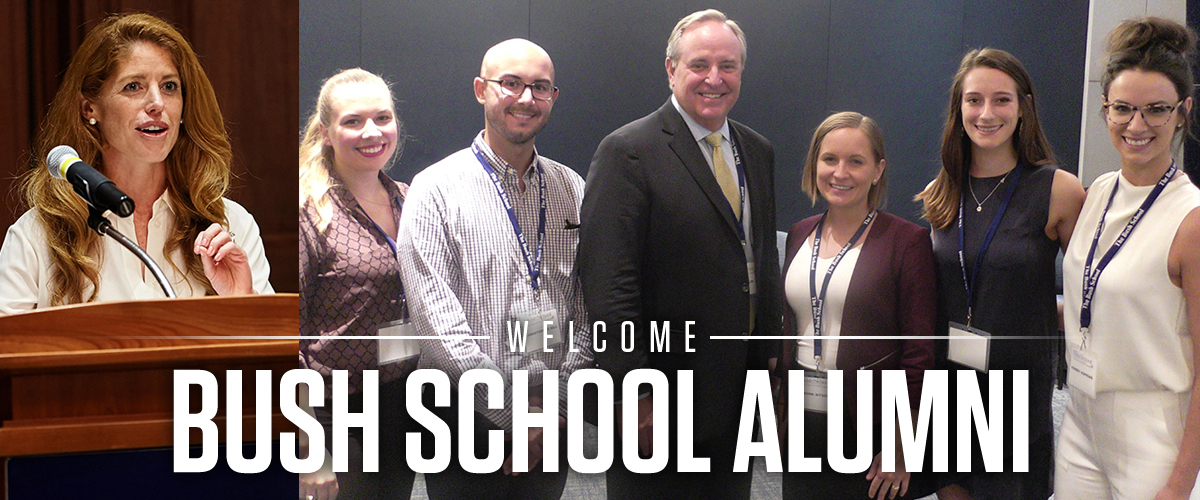 Welcome Bush School Alumni