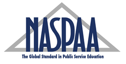 NASPAA public affairs logo