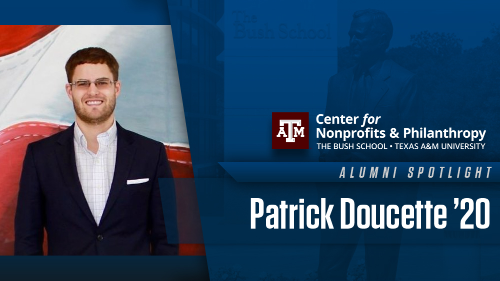 Photo of Patrick Doucette | Center for Nonprofits & Philanthropy Alumni