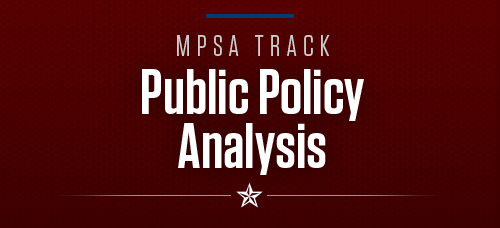 MPSA Track - Public Policy Analysis