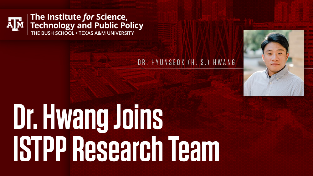 Dr. Hwang Joins ISTPP Research Team