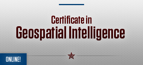 Bush School Online Certificate in Geospatial Intelligence