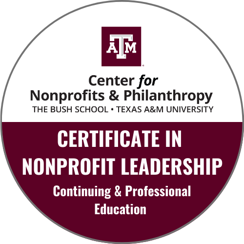 Certificate in Nonprofit Leadership