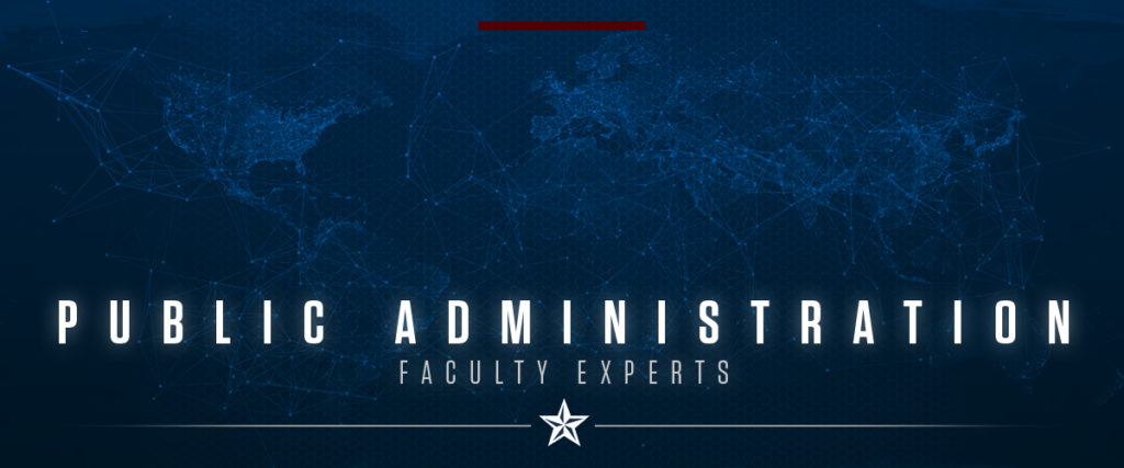 Public Administration | Faculty Experts