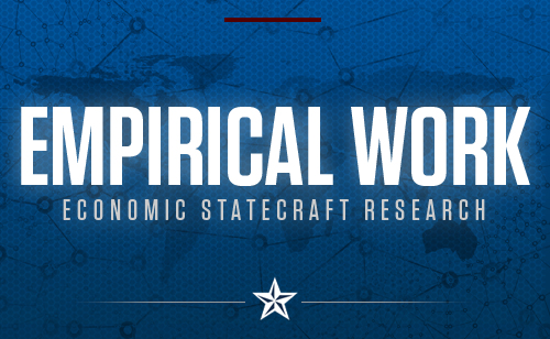 Empirical Work | Economic Statecraft Research