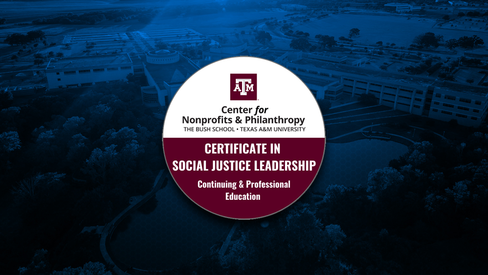Certificate in Social Justice Leadership