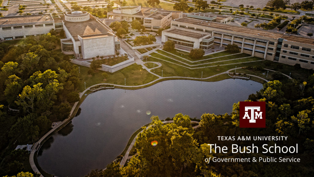 Bush School aerial photo - desktop background