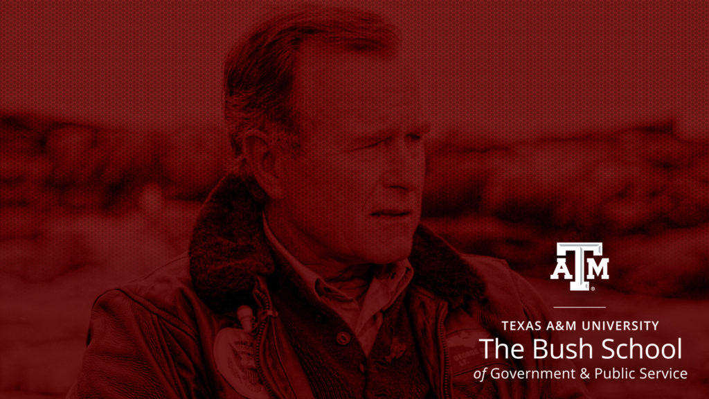 Maroon tint photo of President Bush - Desktop Background
