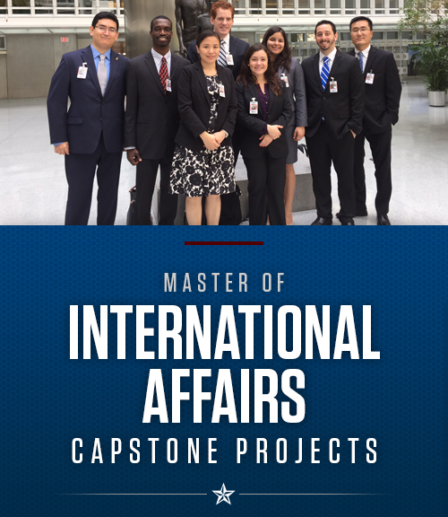 Master of International Affairs - Capstone Projects