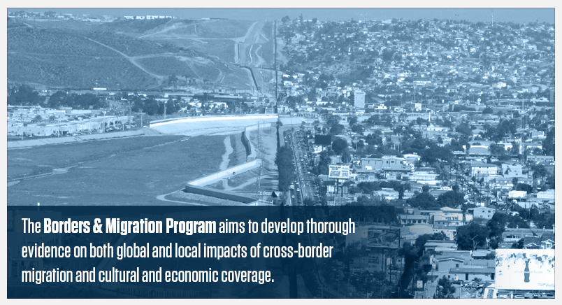 The Borders & Migration Program aims to develop thorough evidence on both global and local impacts of cross-border migration and cultural and economic coverage.