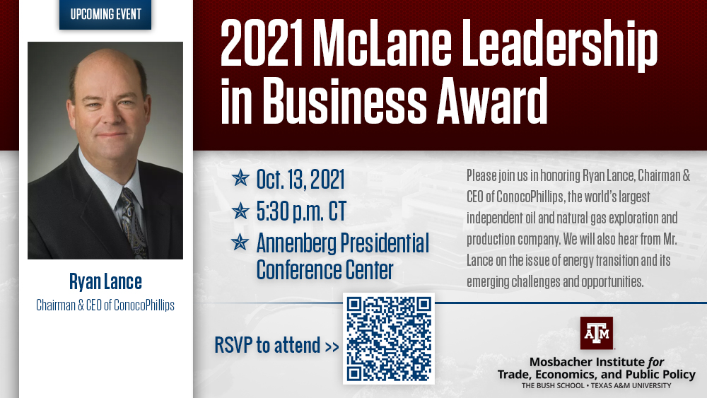 2021 McLane Leadership in Business Award