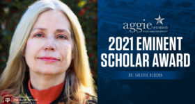 2021 Eminent Scholar Award - Dr. Valerie Hudson