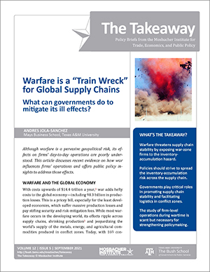 The Takeaway | Warfare is a “Train Wreck” for Global Supply Chains
