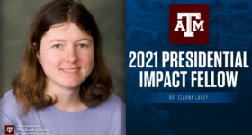 Dr. Lahey - 2021 Presidential Impact Fellow