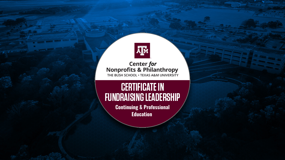 New Certificate in Fundraising Leadership to Support Nonprofit Organizations