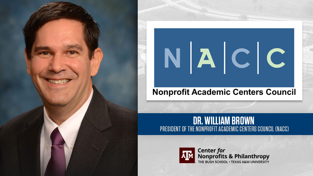 Dr. William Brown Elected NACC President