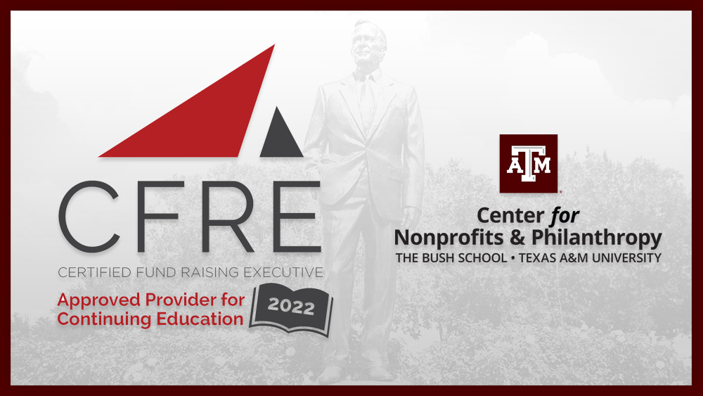 Center for Nonprofits &amp;#038; Philanthropy Becomes CFRE Approved Provider