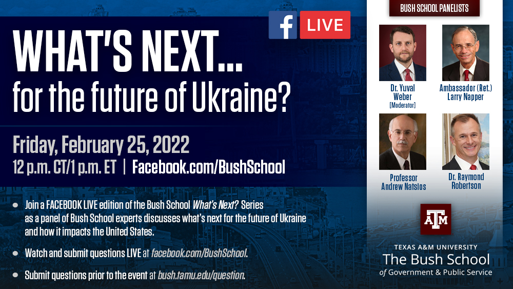 What's Next... for the future of Ukraine?