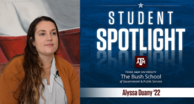 Student Spotlight: Alyssa Duany MPSA ‘22
