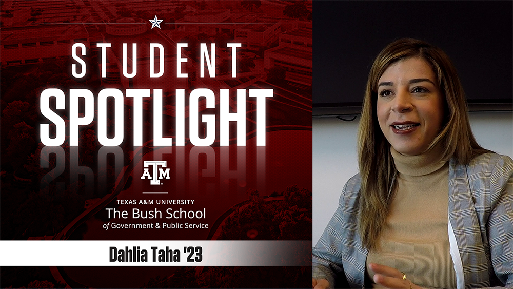 Student Spotlight: Dahlia Taha